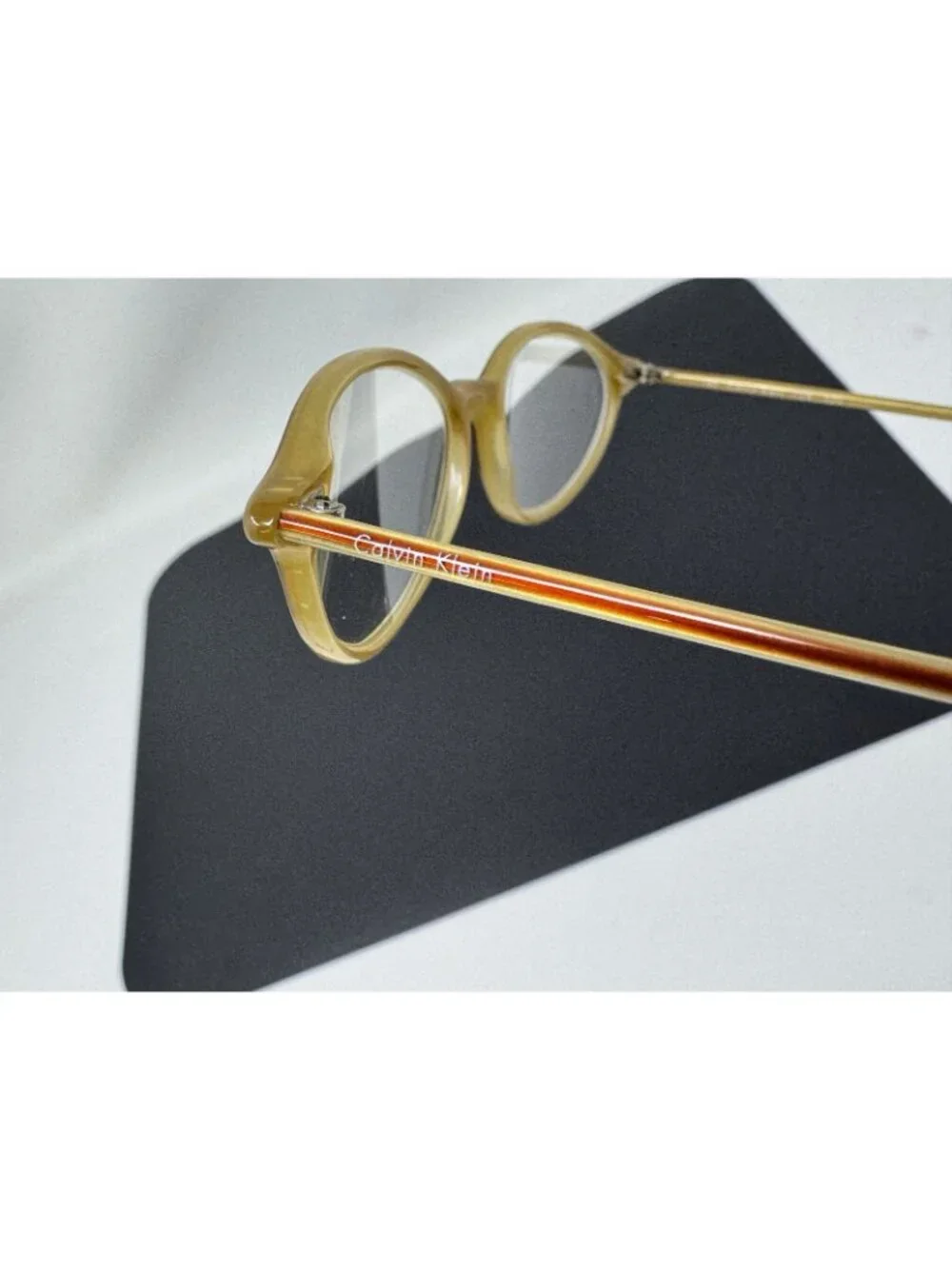 CALVIN KLEIN 728 022 OVAL RIM EYEGLASSES FRAMES ITALY 48 -16 140